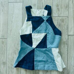 NWT Anthro Denim Top sz. 2